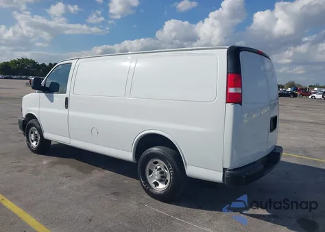 2020 Chevrolet Express Cargo Rwd 2500 Regular Wheelbase Wt z USA, uszkodzony, nr VIN 1GCWGAFPXL1225489